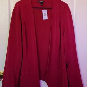 Torrid Open front jacket